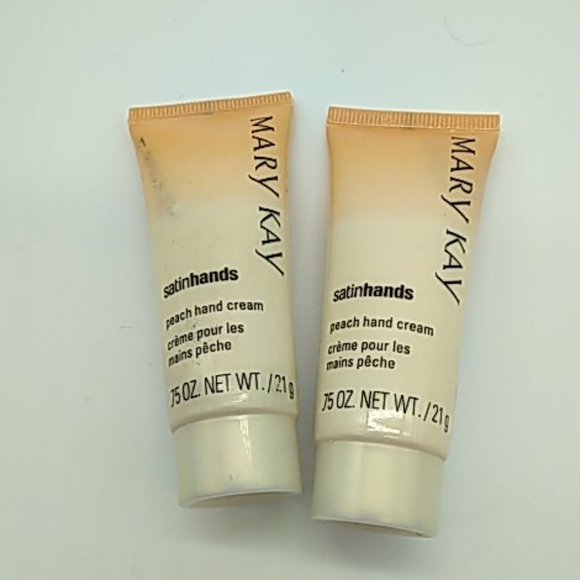 Mary Kay Other - Mary Kay satin hands peach hand cream lot NEW